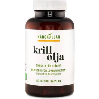 Närokällan Krillolie, 60 kapsler