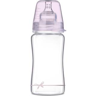 LOVI Baby Shower Girl sutteflaske Glass 250 ml - 250 ml