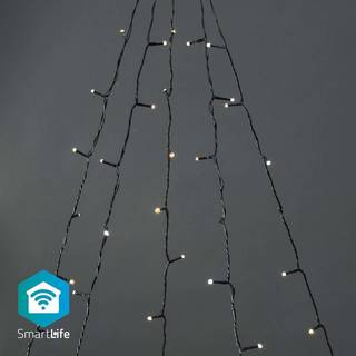 SmartLife WiFi Træ - Varm til Kold Hvid - 200 LED - 5 x 4 m