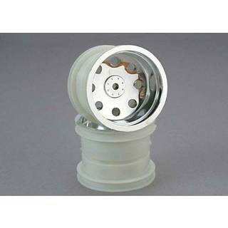 Traxxas 3673 Wheels Truck 2,2" Chrome Front (2)