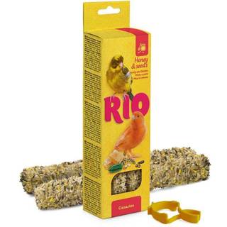 RIO Sticks m. honning+frø, Kanariefugle 2x40g