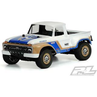 Pro-Line - PL3408-00 - 1966 Ford F-100 Karosseri i klar lexan til Slash 2WD og Slash 4x4