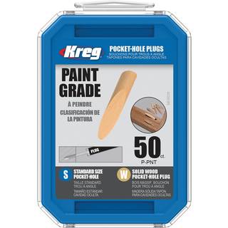 KREG Solid-Wood Standard Pocket-Hole Plugs