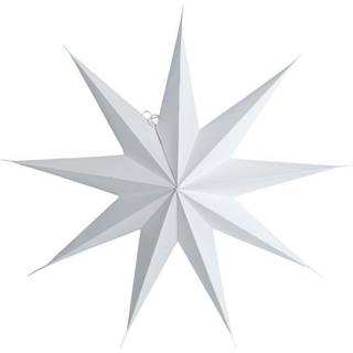 House Doctor Star stjerne 9 Spidser 45 Cm - Julestjerne Papir Hvid - Ec0200