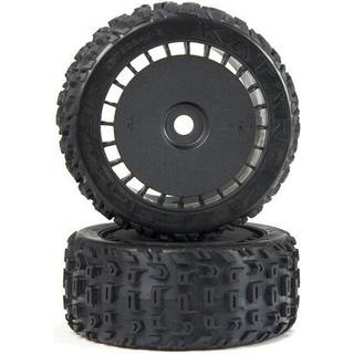 ARRMA ARA550097 dBoots Katar Tire Set Glued Black (2)