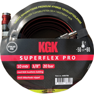 KGK Luftslange 10 MTR. 3/8 SUPERFLEX PRO