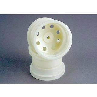 Traxxas 3675 Wheels Truck 2,2" White Front (2)