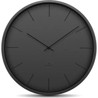Huygens - Vægur - Tone - Sort - Ø25 cm - Malet rustfrit stål