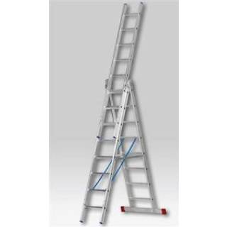 Silkeborg stiger Skydestige Aluminium 2x14trin