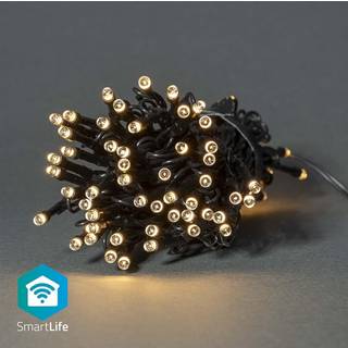 Nedis SmartLife WiFi Lyskæde - Varm Hvid - 50 LED - 5 m