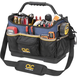 CLC Work Gear CL1PB1580 værktøjstaske premium med fast bund, åben Unisex Farve One Size