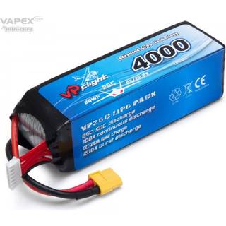 Vapex LP044FXT - Li-Po Battery 6S 22,2V 4000mAh 25C XT60-Connector