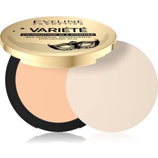 Eveline Cosmetics Variété Kompakt mineral pudder med applikator Skygge 02 Natural 8 g - 8 g