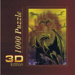 Dracheninsel, 3D - 1000 brikker