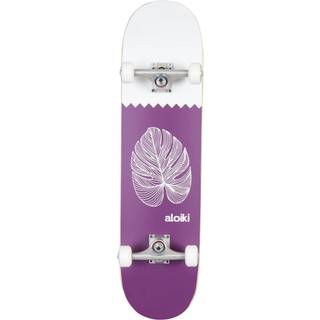 Aloiki Leaf Komplet Skateboard (Purple)