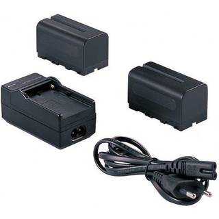 Falcon Eyes 2 x NP-F750 battery + battery charger