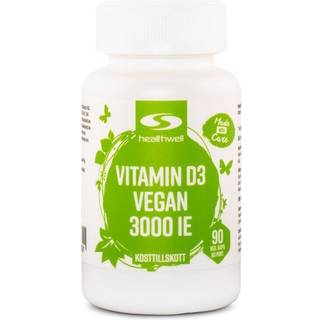 Vitamin D3 Vegan 3000 IE, 90 kapsler
