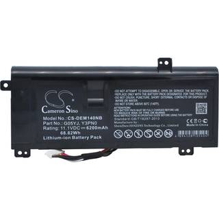 Batteri til DELL 8X70T, 11.1V, 6200mAh batteri
