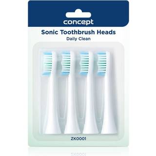 Concept Perfect Smile Daily Clean Erstatningshoveder til tandbørste for ZK4000, ZK4010, ZK4030, ZK4040 4 stk. - 4 stk.