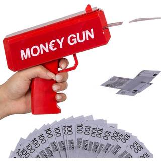 Pengepistol / Money Gun - Skyder sedler – Pistol
