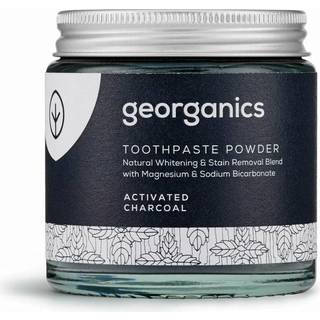 Naturlig Tandpasta Pulver Georganics Activated Charcoal 120 ml