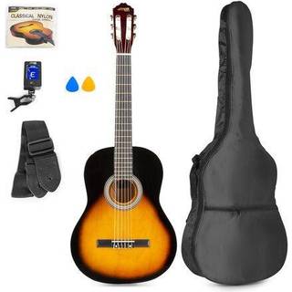SoloArt Classic Guitar Pack Sunburst "B-STOCK" TILBUD NU