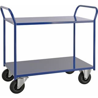 Kongamek 94 x 54 Blå Hyldevogn