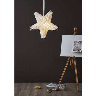 Star Trading - Christmas Star - Paper Star White - White - 50 cm