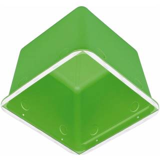 Downlight box plast Grøn 197x197x150