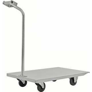 Kongamek 76 x 44 Elektrogalvaniseret ESD-bordvogn, 3 hylder