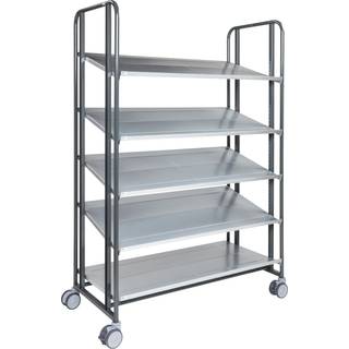 Kongamek rullebord 477x638x1300mm mørkegrå