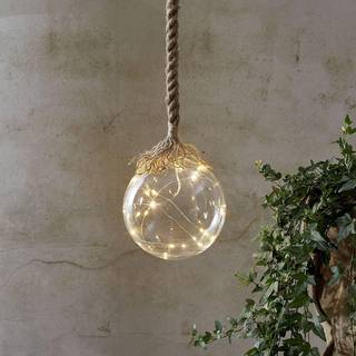 Star Trading - Glass Decoration Jutta - LED - 1. lyskilder - 15 cm