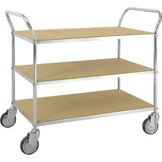 Kongamek 90 x 54 Elektrogalvaniseret Let hyldevogn