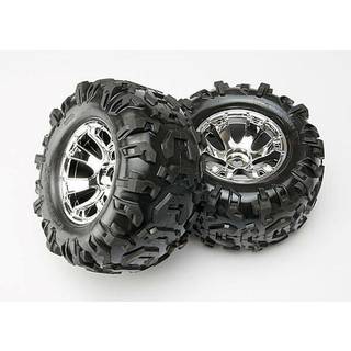 Traxxas 5673 Tires & Wheels Canyon AT/ Geode (17mm) 3,8" (2)