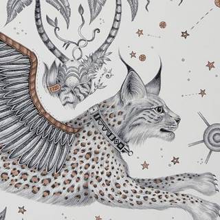 Emma J Shipley Wallpaper Lynx W0118/04