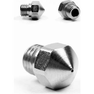 Micro Swiss Belagt Slidbestandig Nozzle MK10 Nozzle 0.2mm