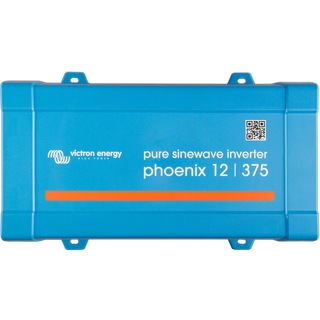 Inverter / vekselretter Victron Phoenix Pure Sine VE.Direct, ren sinuskurve, 12 V - 230 V, 300 W (375 VA), IEC