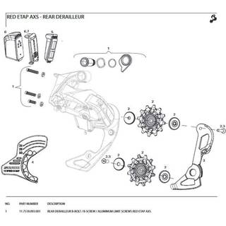 SRAM eTap AXS Monterings /B-Tension Bolt