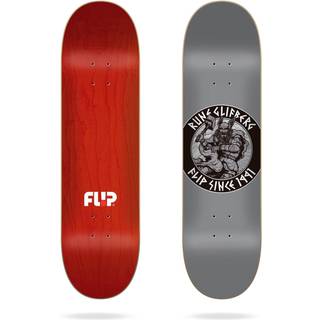 Flip Skateboard Deck 8.25 x 31.85 Glifberg Thor Grey
