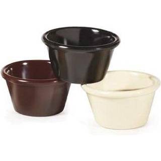 F?. S-630-BK 3 oz. Ramekin Break Resistent Melamine Black (Pack of 12)