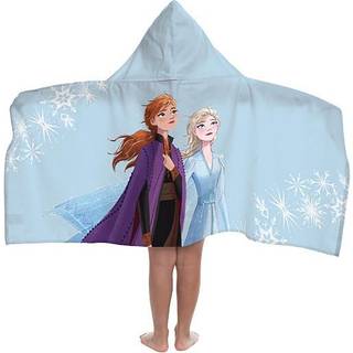 Jay Franco Frozen 2 Mythical Wonderland Kids Bath/Pool/Beach Hooded Howel Cotton