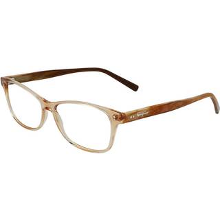 Salvatore Ferragamo SF 2910 231 55 Briller Mænd Brun - Transparent Brown - 55mm