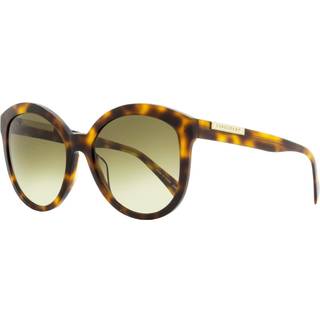 LONGCHAMP Kvinde LO671S 214 Solbriller Plast Havana Brun Rund Skygge