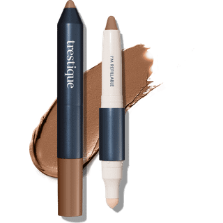 Trestique concealer Crayon genopfyldelig makeup concealer med indbygget blanding svamp b?redygtig under ?je concealer ren sk?nhed concealer makeu
