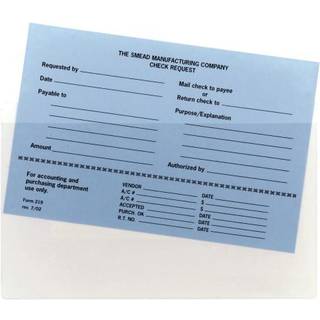 Smead selvkl?bende poly-lomme-dokumentst?rrelse Ryd 100 pr. Boks (68185)