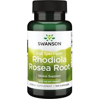 Rhodiola Rosea Rod, 400 mg - 100 kapsler