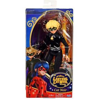 Miraculous The Movie Cat Noir Dukke Ladybug og Cat Noir Figur P50015