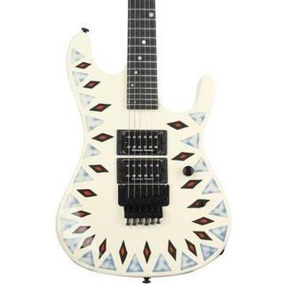 KRamer Guitars NightSwan El-guitar (Vintage White Aztec Graphic)
