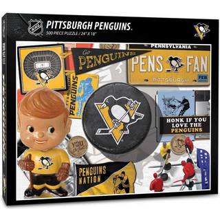 Youthefan NHL Pittsburgh Penguins Retro Series 500pc puslespil
