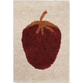 Fruiticana Tufted Strawberry Rug - 80 x 120 cm